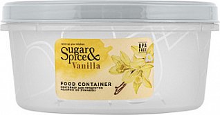 Банка для продуктов Sugaramp;Spice Vanilla с завинчивающейся крышкой 0,4л трюфель ХП2386