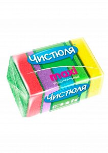 чистюля  губка   поролоновая   5 maxi    *72      * п0302