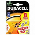 Батарейка"Duracell Basic LR03-8BL" (80/45360) Бат503